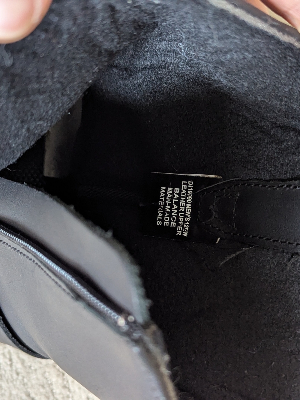 Men's Black Leather Harness Boots - Classic Moto Style - Picture 6 of 6